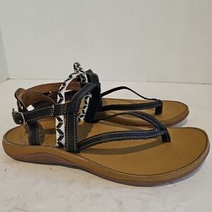 Chaco Loveland Comfort Sport Sandals Strappy Flat Heel Womens Size 7 EUC